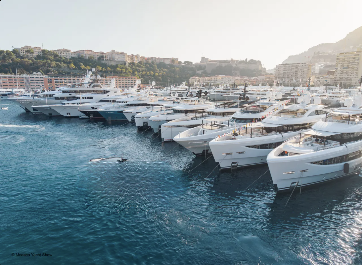 Superyacht marina and industry network